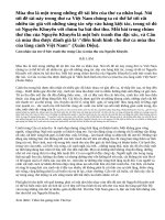 Cảm nhận của em về bức tranh thu trong Câu cá mùa thu của Nguyễn Khuyến