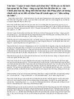 Cảm nhận về bài Luận về một chính sách khai hóa của Phan Châu Trinh