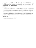 Cuối tác phẩm “Hai đứa trẻ” hình ảnh nào đọng lại trong tâm trí của Liên? Ý nghĩa?