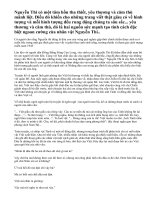 Phân tích truyện ngắn Những đứa con trong gia đình của Nguyễn Thi