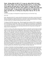 Anh (chị) có suy nghĩ gì về tư tưởng Hiền tài là nguyên khí quốc gia của Thân Nhân Trung