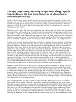 Phân tích truyện ngắn Chữ người tử tù - Nguyễn Tuân