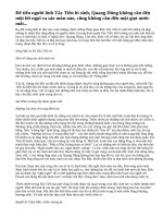 Phân tích vẻ đẹp hào hùng, hào hoa, bi tráng trong bài thơ Tây Tiến của Quang Dũng