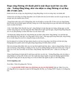 Phân tích Hành trình đi tìm vẻ đẹp của sông Hương ở vùng đồng bằng và nơi con sông chảy vào thành phố trong đoạn Ai đã đặt tên cho dòng sông?