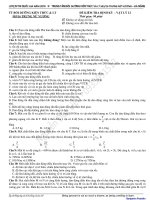 Kiểm tra chương 1   dao động cơ 