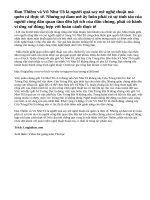 Trong lời đề tựa vở kịch Vũ Như Tô, Nguyễn Huy Tưởng có câu sau: Than ôi, Như Tô phải hay những kè giết Như Tô phải? Ta chẳng biết, cầm bút chẳng qua cùng một bệnh với Đan Thiềm. Hãy giải thích