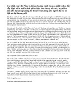 Nhận xét về bi kịch cái chết của Chí Phèo