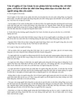 Tinh thần nhân đạo của Nguyễn Đình Chiểu thể hiện thế nào khi xây dựng hình tượng người nông dân anh hùng trong bài Văn tế nghĩa sĩ Cần Giuộc.