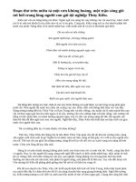 Hãy phân tích đoạn thơ từ câu Dù em nên vợ nên chồng đến hết đoạn Trao duyên