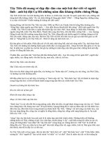 Phân tích đoạn thơ sau trong bài “Tây Tiến” của Quang Dũng “Doanh trại bừng lên hội đuốc hoa…Sông Mã gầm lên khúc độc hành”