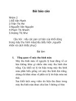 BÀI BÁO CÁO THỰC TẬP TRUYỀN HÌNH Nhóm IV