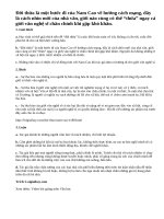 GS. Hoàng Như Mai nhận định: Đời Thừa là một bước đi của Nam Cao về hướng cách mạng, một tiếng gọi bạn của Nam Cao đến với các nhà văn có thiện chí. Hãy bình luận ý kiến trên.