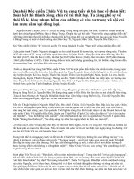 Cảm nghĩ về bài Đốc chiến Chiêu Vũ trích trong Nam triều công nghiệp diễn chí của Nguyễn Khoa Chiêm