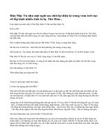 Cảm nhận của anh (chị) về bài Đây thôn Vĩ Dạ của Hàn Mặc Tử.