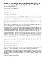 Bình giảng bài thơ Vội vàng trong tập Thơ Thơ (1938)