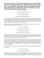 Bình giảng khổ cuối bài Tương tư của Nguyễn Bính.