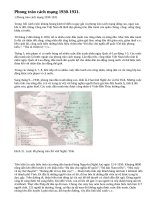 Phong trào cách mạng 1930-1931 với đỉnh cao Xô viết Nghệ Tĩnh