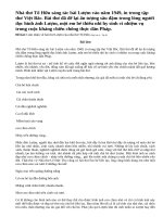 Cảm nhận về bài thơ Lượm của nhà thơ Tố Hữu