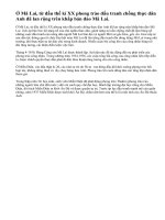 Cuộc đấu tranh chống thực dân Anh ở Mã Lai và Miến Điện