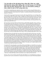 Tưởng tượng một đoạn kết mới cho một truyện cổ tích nào đó