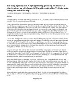 Chuyển bài thơ Mưa của Trần Đăng Khoa thành bài văn xuôi