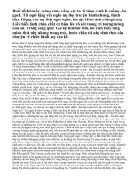 Trong vai Lang Liêu, kể lại chuyện Bánh chưng, bánh giầy