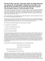 Bài 1: Cảm nhận của em trước lòng kính yêu tha thiết của nhân dân miền Nam đối với Chủ tịch Hồ Chí Minh trong bài Viếng lăng Bác của nhà thơ Viễn Phương.