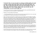 Trong vai Lang Liêu, em hãy kể lại câu chuyện Bánh chưng, bánh giầy