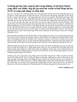 Tóm tắt vở kịch Trưởng giả học làm sang của Mô-li-e