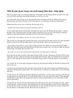 Xu thế toàn cầu hóa và ảnh hưởng của nó