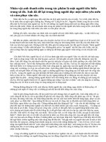 Suy nghĩ của em về nhân vật anh thanh niên trong truyện ngắn Lặng lẽ Sa Pa của nhà văn Nguyễn Thành Long