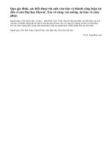 Thư (điện) gửi đến anh trai em vừa bảo vệ thành công luận án Tiến sĩ ở nước ngoài