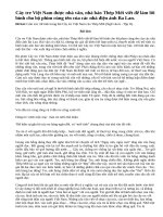 Cảm xúc trữ tình trong bài Cây tre Việt Nam của Thép Mới