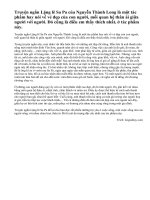 Bài 5: Trong truyện ngắn Lặng lẽ Sa Pa, em thích nhất điều gì? Nêu ý kiến của em về điều đó.