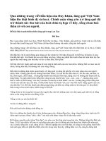 Bức tranh thiên nhiên làng quê trong Lao Xao