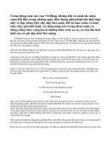 Cảm nhận khi đọc Mùa xuân của tôi (trích Tháng giêng mơ về trăng non rét ngọn) của Vũ Bằng.