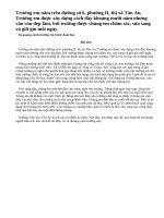 Tả quang cảnh trường em trước buổi học bài 2