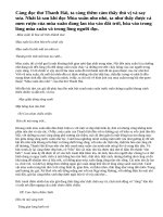 Phân tích khổ đầu bài Mùa xuân nho nhỏ của Thanh Hải.