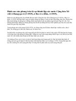 Nêu những nét nổi bật của cao trào cách mạng 1918-1923 ở các nước châu Âu