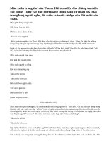 Phân tích đoạn thơ sau trong bài Mùa xuân nho nhỏ của Thanh Hải: Mùa xuân người cầm súng ... Cứ đi lên phía trước.