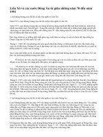 Liên Xô và các nước Đông Âu từ giữa những năm 70 đến năm 1991