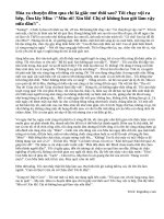 Do một lỗi lầm em bị phạt phải biến thành một con cá vàng trong thời hạn 3 ngày. Trong 3 ngày đó, em đã gặp những điều thú vị và nguy hiểm gì? Tại sao em mong trở lại thành người?