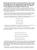 Cảm nhận của em về bài thơ Nói với con của Y Phương. Bài thơ gợi cho em những suy nghĩ gì về trách nhiệm của người làm con?