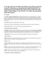 Hoàng Lê nhất thống chí - bài 1