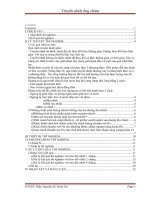 báo cáo truyền nhiệt ống chùmthí nghiệm CN quá trình và thiết bị