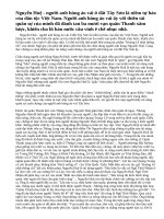 Nét đẹp về người anh hùng áo vải Nguyễn Huệ qua Hồi thứ mười bốn Hoàng Lê nhất thống chí.