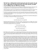 Tâm trạng người chiến sĩ cách mạng trong bài thơ Khi con tu hú của nhà thơ Tố Hữu