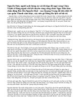 Cảm nhận của em về người anh hùng áo vải Nguyễn Huệ qua Hồi thứ mười bốn Hoàng Lê nhất thống chí.