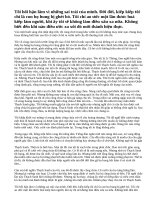 Em múc nước để tưới cho cây trong vườn thì thấy một chú bọ hung mắc nạn. Em đã cứu giúp và có cuộc trò chuyện thú vị. Hãy đóng vai chú bọ hung ấy để kể lại truyện Thạch Sanh