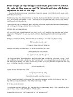 Phân tích nhân vật Từ Hải qua đoạn thơ: Kiều gặp Từ Hải.(Trích Truyện Kiều - Nguyễn Du)